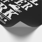 BBQ-overs | Wereldberoemde grilmeester op het werk Cadeaupapier (Hoek)