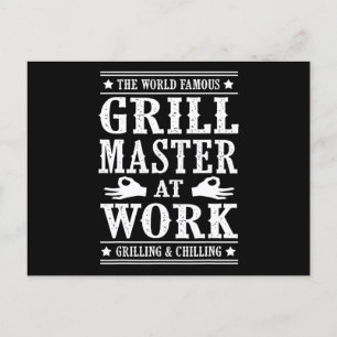 BBQ-overzichten  Wereldberoemde grill Master op he Feestdagenkaart