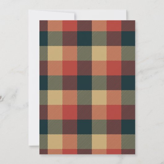 Bbq Partij Kaart (Achterkant)