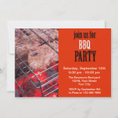 BBQ-partij Kaart (Voorkant)