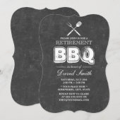 BBQ-partij voor aanpassing aan alkbord Kaart (Voorkant / Achterkant)