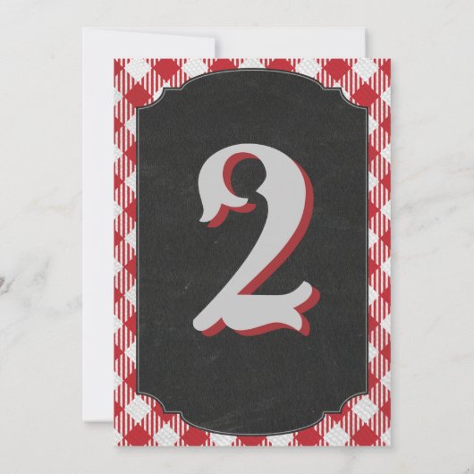 BBQ-partijnummer buiten Bedankkaart (Achterkant)