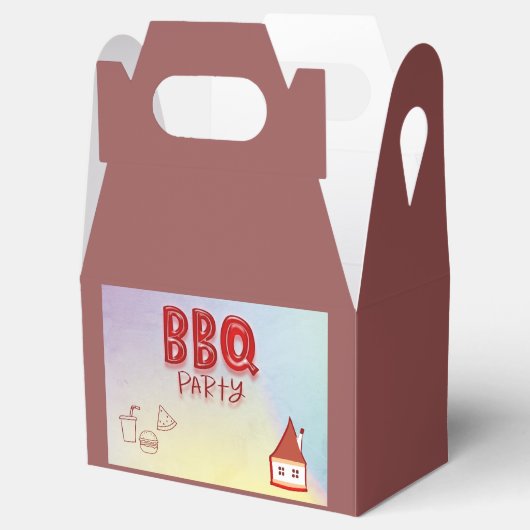 BBQ Party Bedankdoosjes (Geopend)