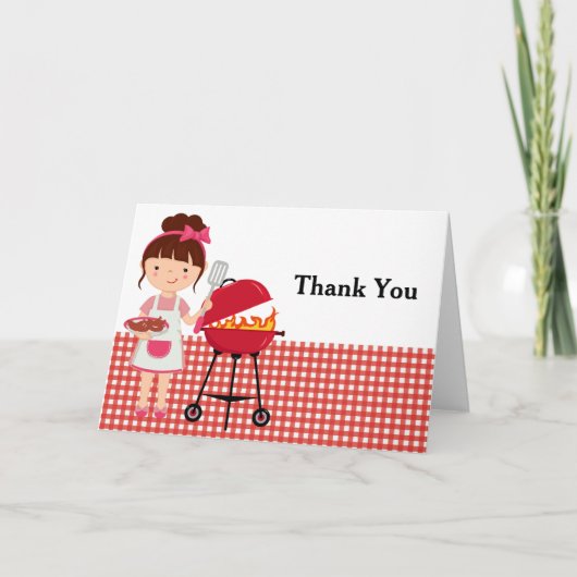 BBQ party Bedankt (Voorkant)