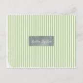 BBQ Party-Briefkaart Uitnodiging Briefkaart (Achterkant)