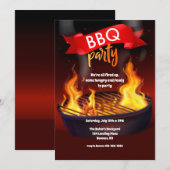 BBQ Party Kaart (Voorkant / Achterkant)