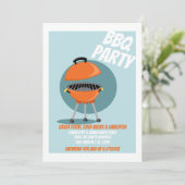 BBQ Party Kaart (Staand voorkant)
