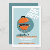 BBQ Party Kaart (Voorkant / Achterkant)