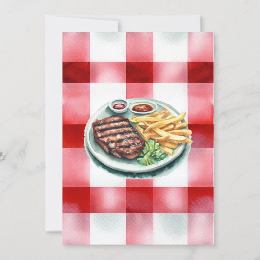 BBQ Party Kaart (Achterkant)