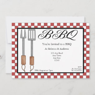 BBQ Party Kaart