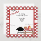 BBQ Party Kaart (Voorkant / Achterkant)