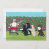 BBQ Party Labs in de Azalea Garden Kaart (Voorkant)