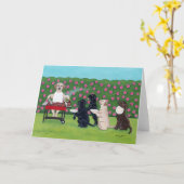 BBQ Party Labs in de Azalea Garden Kaart (Gele Bloem)