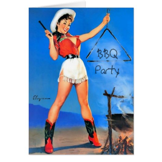 BBQ Party nodigt uit (Voorkant)