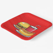 BBQ Party Papieren Bordje (Gebogen)