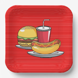 BBQ Party Papieren Bordje