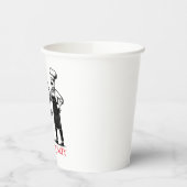 BBQ Party Personalized Chef Papieren Bekers (Links)