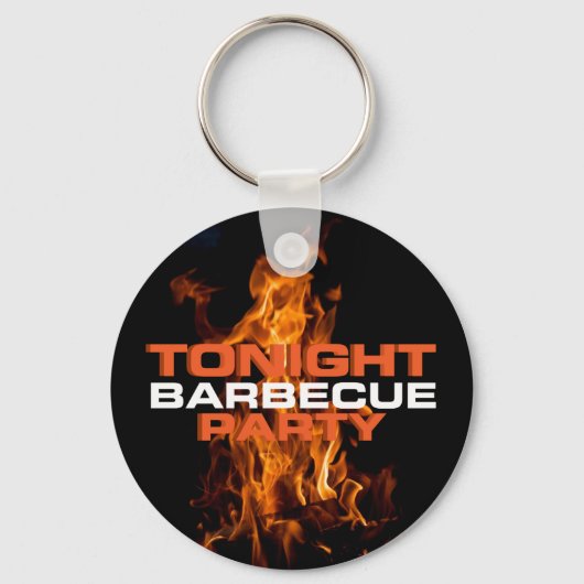 BBQ Party Sleutelhanger (Voorkant)