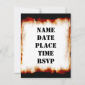 BBQ Party! Uitnodiging (Achterkant)