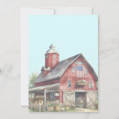 BBQ Party USA 4 van juli Kaart (Achterkant)