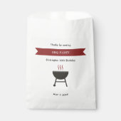 BBQ Party Verjaardag Bedankzakje (Voorkant)