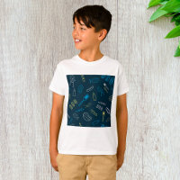 BBQ Pictogrammen Patroon Grillen Gereedschap Vlees