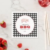 BBQ Pig Pickin' Party, Family Picnic Servet (Insitu)