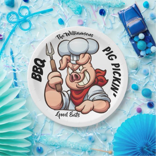 BBQ Pig Pickin' Party Goods Bord (Feest)