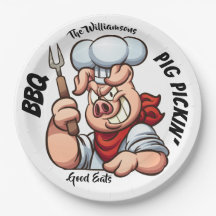 BBQ Pig Pickin' Party Goods Bord