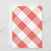 BBQ Pig Roast Krijtbord Rode Volwassen Verjaardag Kaart (Achterkant)