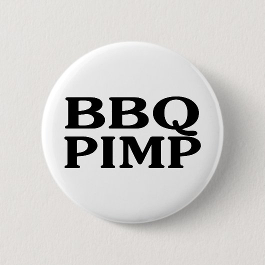BBQ Pimp Ronde Button 5,7 Cm (Voorkant)
