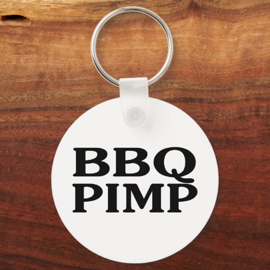 BBQ Pimp Sleutelhanger (Voorkant)