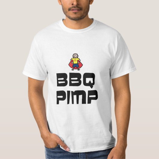 BBQ Pimp T-shirt (Voorkant)