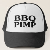 BBQ Pimp Trucker Pet (Voorkant)