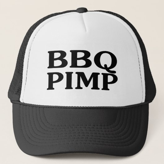 BBQ Pimp Trucker Pet (Voorkant)