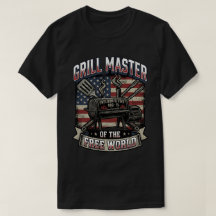 BBQ Pit Master Freedom USA Barbecue Vlag 