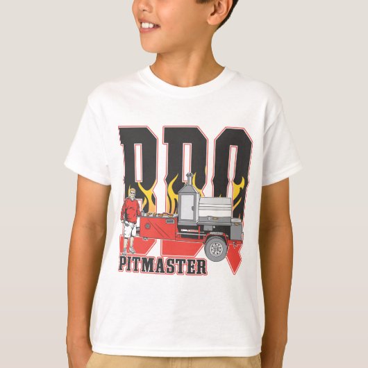 BBQ Pit Master T-shirt (Voorkant)