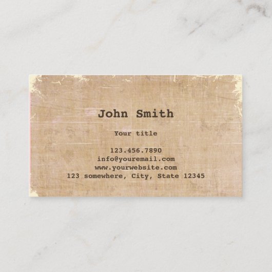 BBQ Pork Visitekaartje (Achterkant)