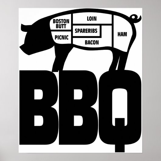 BBQ POSTER (Voorkant)