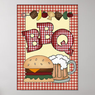BBQ-poster Poster