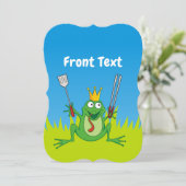 BBQ Prince Kaart (Staand voorkant)