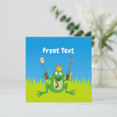 BBQ Prince Kaart (Staand voorkant)