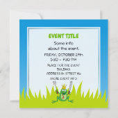 BBQ Prince Kaart (Achterkant)