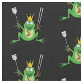 BBQ Prince Pattern Stof (Close Up)