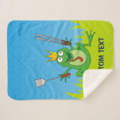 BBQ Prince Sherpa Deken (Voorkant (horizontaal))