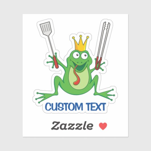 BBQ Prince Sticker (Vel)