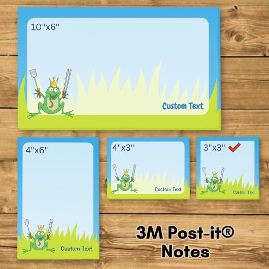BBQ Prins Post-it® Notes