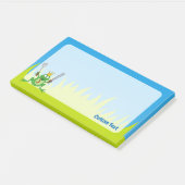 BBQ Prins Post-it® Notes (Schuin)