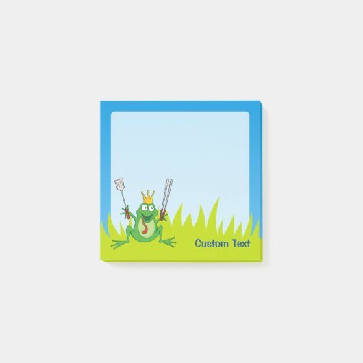 BBQ Prins Post-it® Notes (Voorkant)