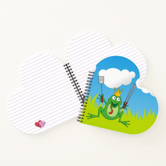 BBQ-printer Notitieboek (Binnen)